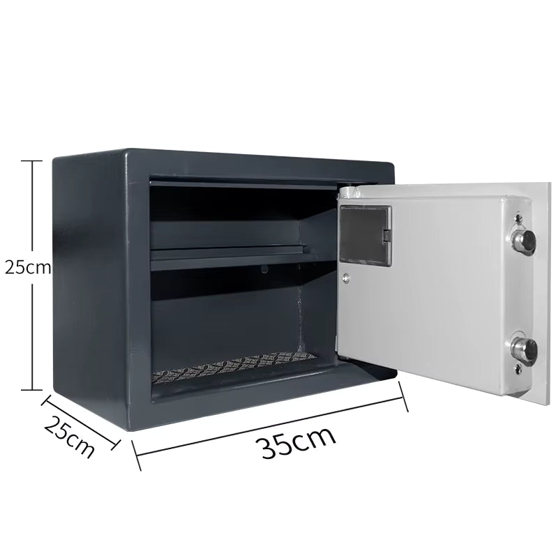 Electronic Digital Security Safe with LCD Display, Keypad & Emergency Keys