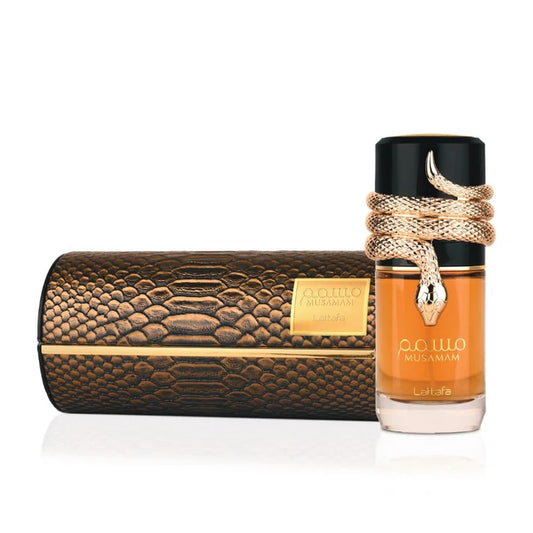 Lattafa Musamam White Intense bottle