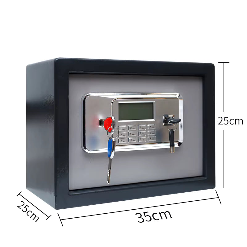 Electronic Digital Security Safe with LCD Display, Keypad & Emergency Keys