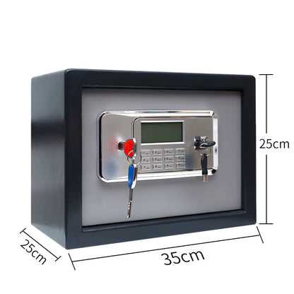 Electronic Digital Security Safe with LCD Display, Keypad & Emergency Keys