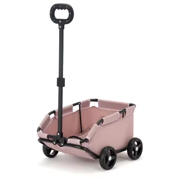 Portable folding pet stroller wagon
