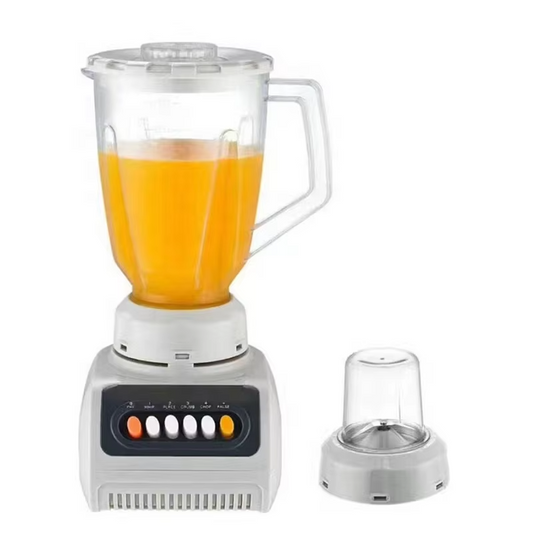 2-in-1 Multifunctional Blender & Grinder – 1.5L Blender with Dry Mill Attachment