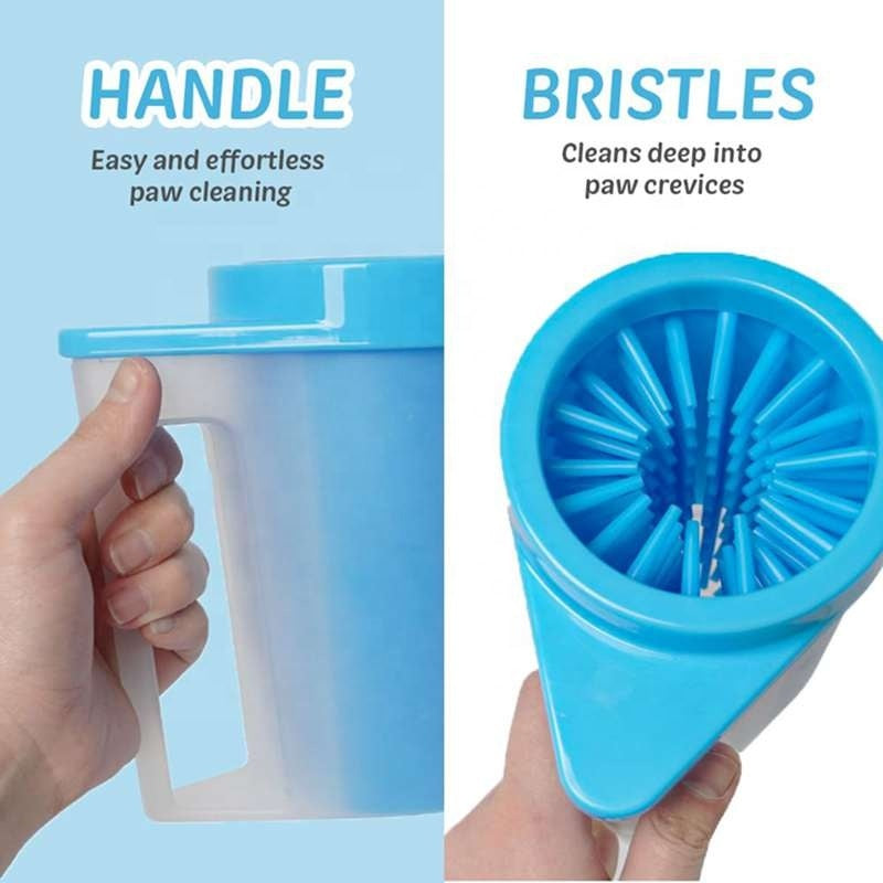 Medium dog paw cleaner cup