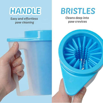 Medium dog paw cleaner cup
