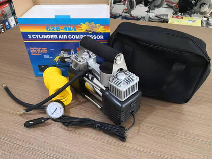 Portable 12V Digital Tire Inflator & Air Compressor – 150 PSI with Auto Shut-Off