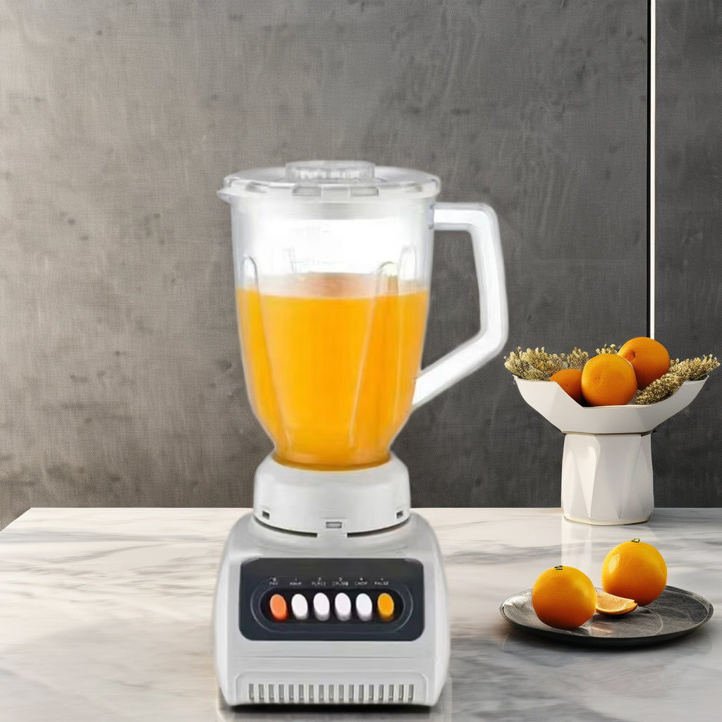2-in-1 Multifunctional Blender & Grinder – 1.5L Blender with Dry Mill Attachment