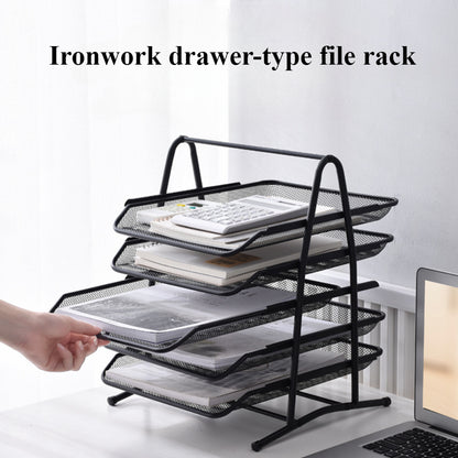 5-tier office paper organizer