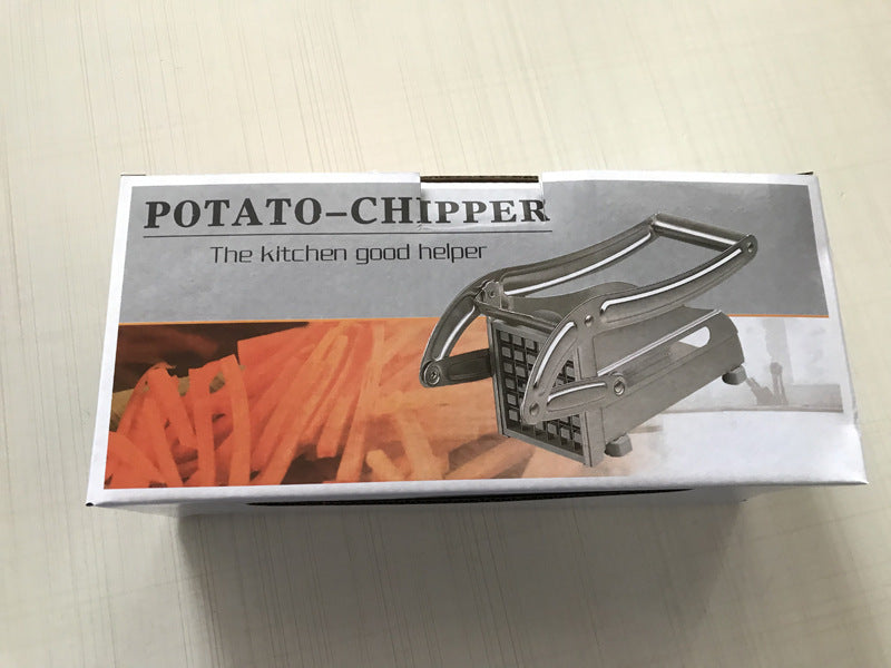 Stainless Steel Manual French Fry Cutter & Potato Chipper – Heavy-Duty Lever Press