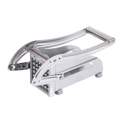 Stainless Steel Manual French Fry Cutter & Potato Chipper – Heavy-Duty Lever Press