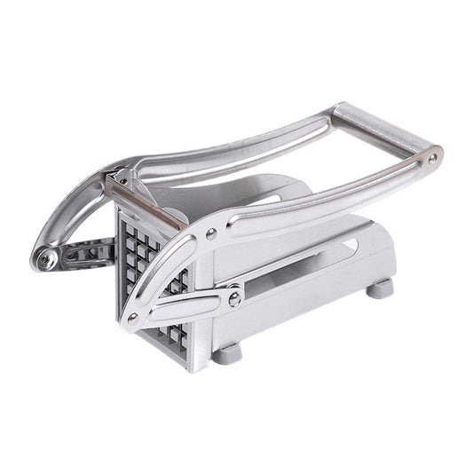 Stainless Steel Manual French Fry Cutter & Potato Chipper – Heavy-Duty Lever Press