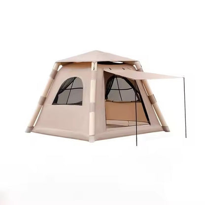 Family air-beam glamping tent