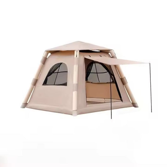 Family air-beam glamping tent